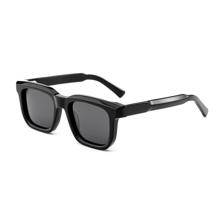 Dame trendy firkantet solbrille med trendy ramme Skanto