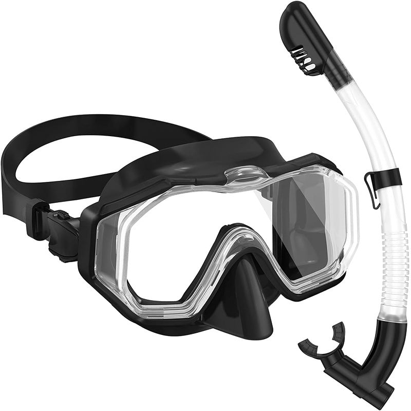 Snorkelmaske med fleksibel pusterør Skanto