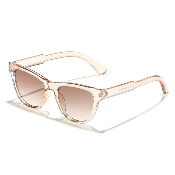 Damer moteriktige solbriller i elegant transparent design Skanto