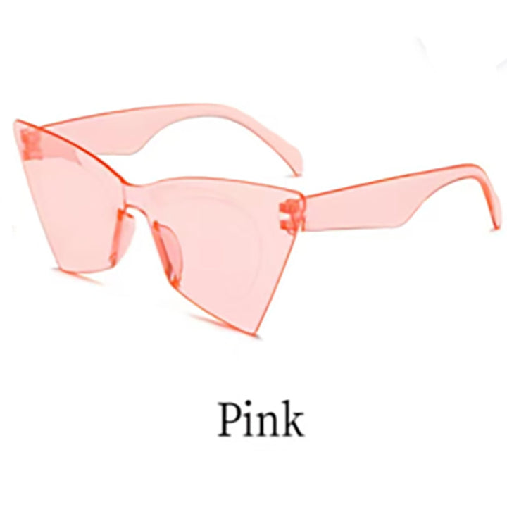 Dame Mote Gjennomsiktig Solbrille Skanto