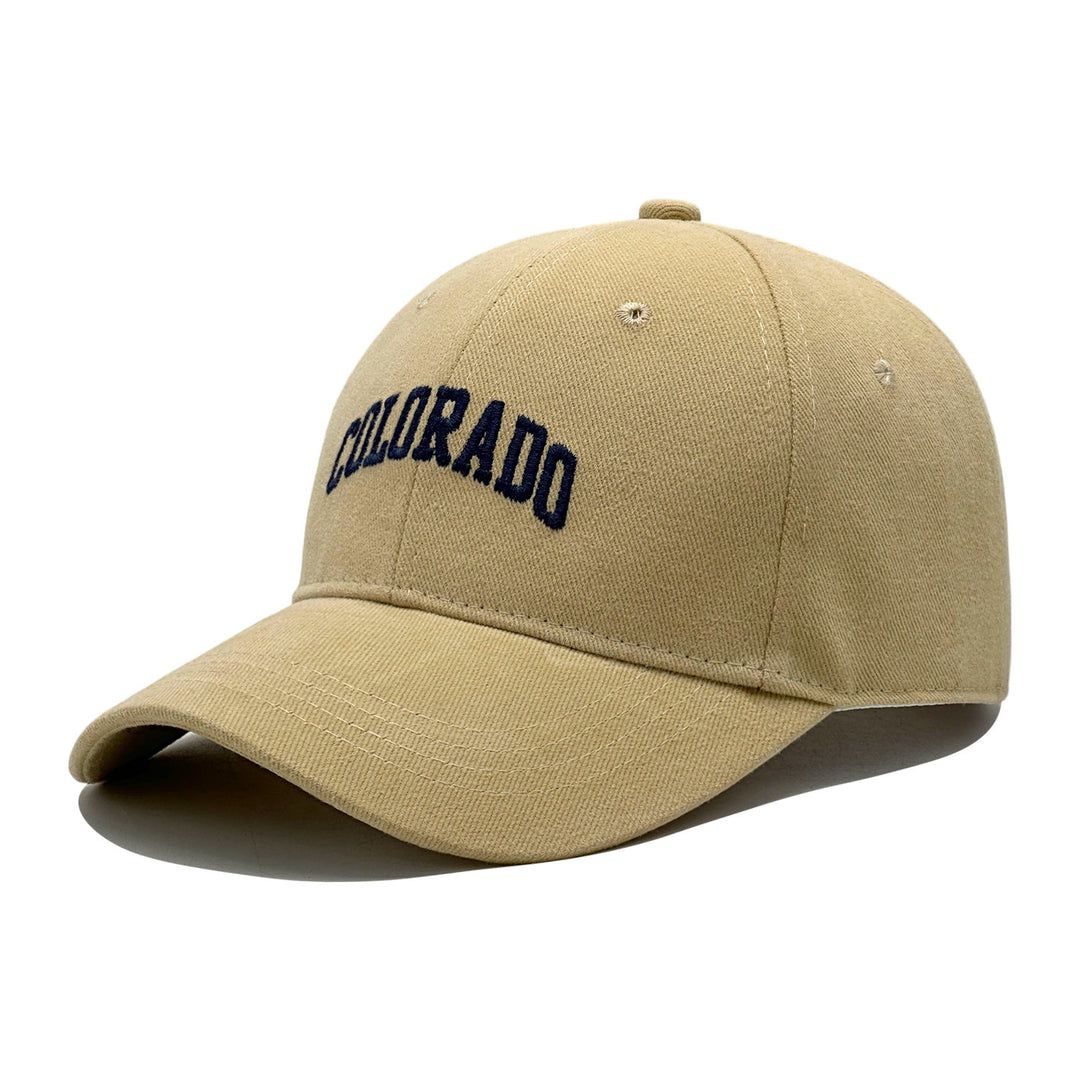 Dame trendy caps med brodert tekst Skanto