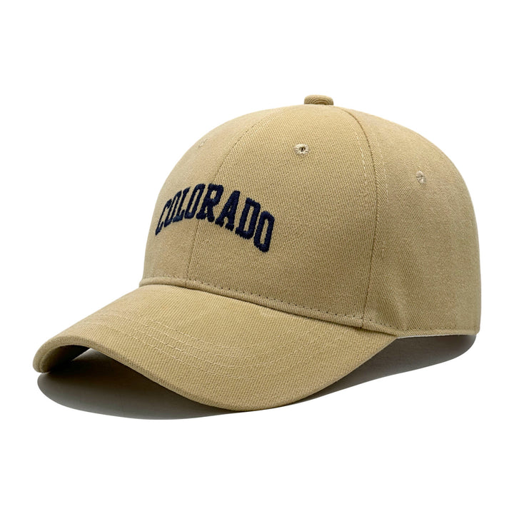 Dame trendy caps med brodert tekst Skanto