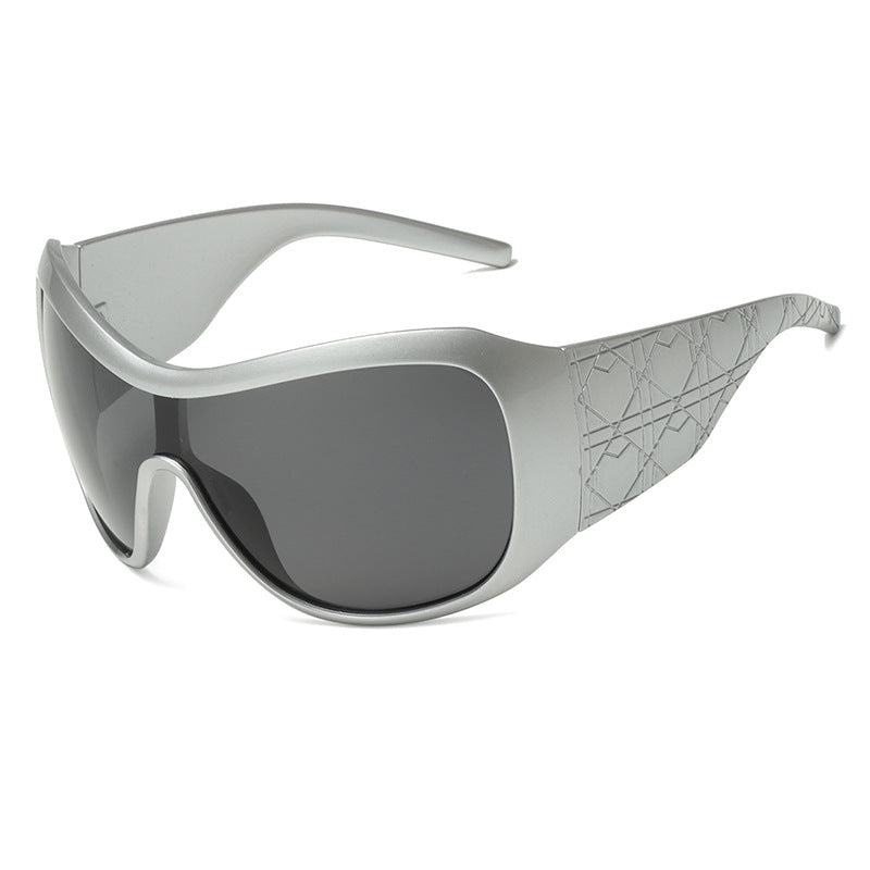 Men's Sporty Wraparound Sunglasses Skanto