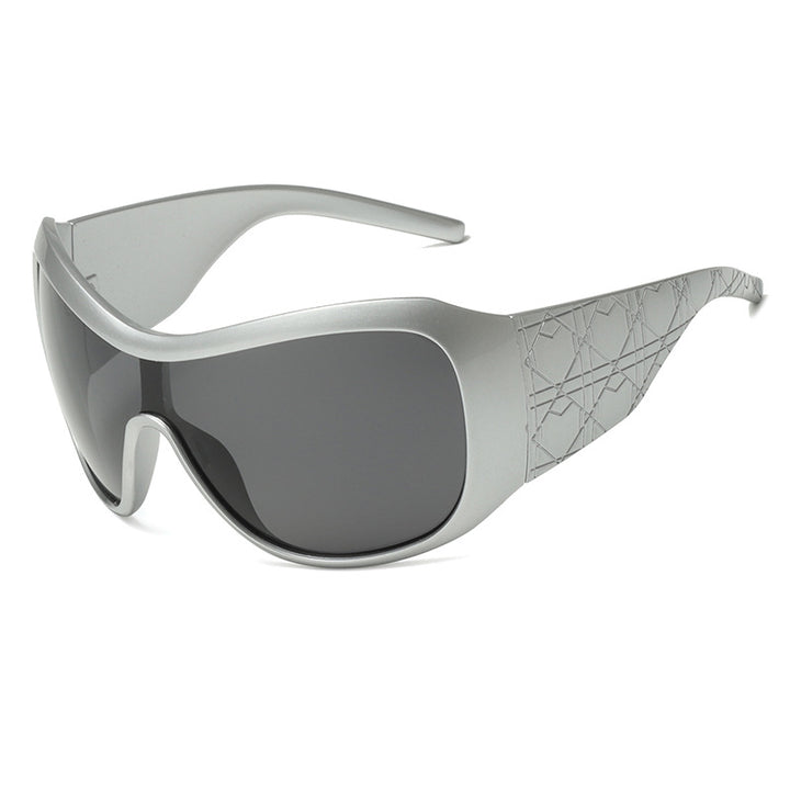 Men's Sporty Wraparound Sunglasses Skanto