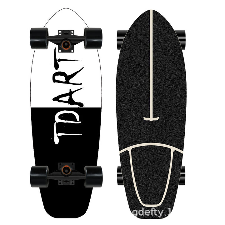 Kunstnerisk Løve Design Skateboard Skanto