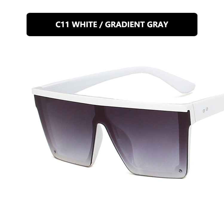 Damer futuristisk solbrille i beskyttende oversized-format Skanto