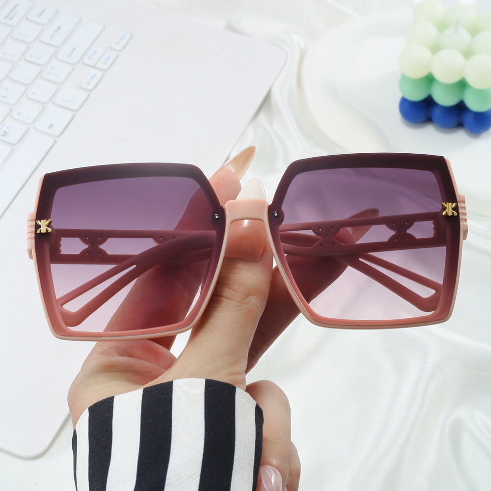 Dame stilige oversized solbriller Skanto