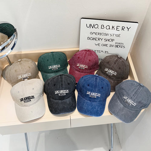 Herre Vintage-Stil Bomull Caps Skanto