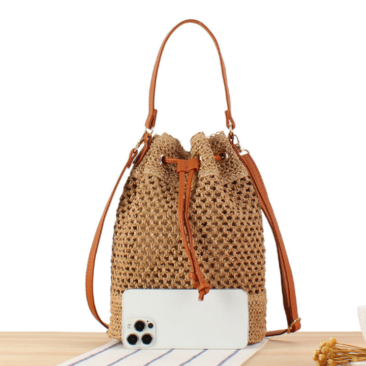 Handbag with Practical Drawstring Closure Skanto