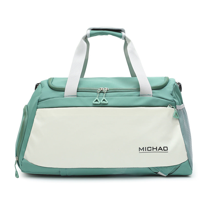 Sporty multifunctional travel bag with innovative compartment structure Skanto