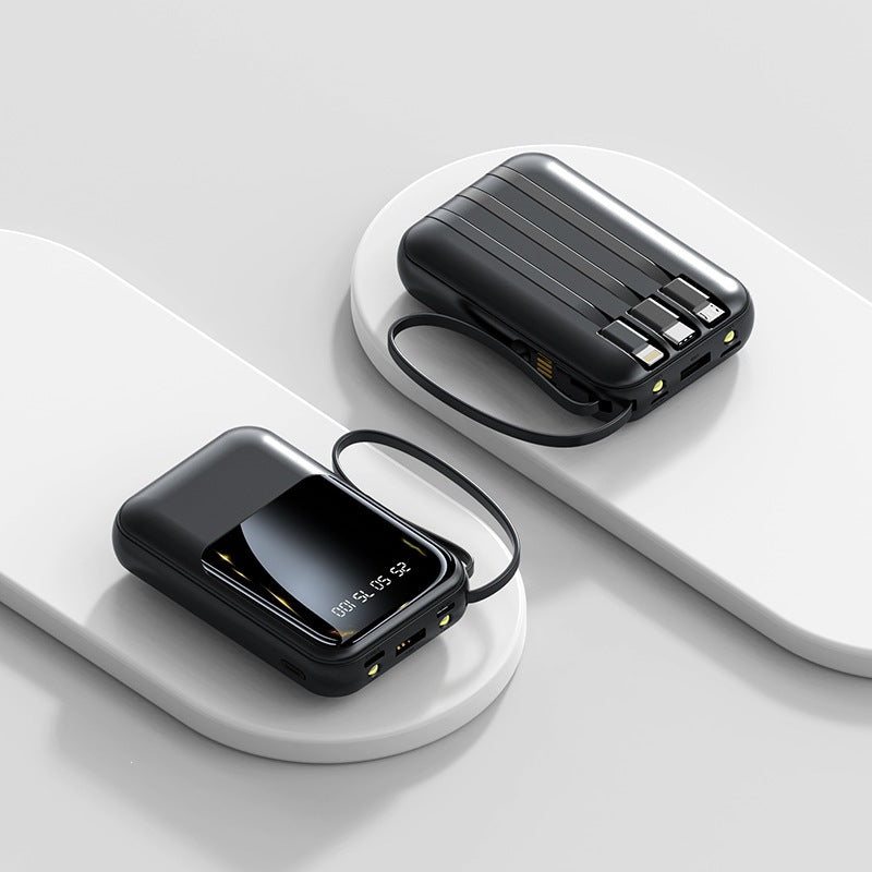 Kompakt Powerbank med digital skjerm Skanto