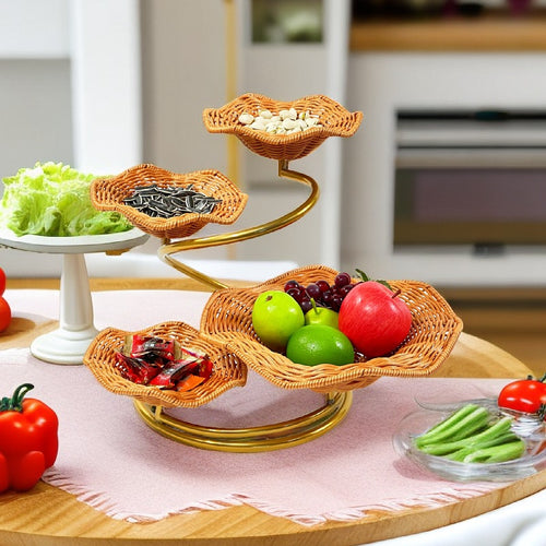 Dame dekorativ fruktstativ Skanto