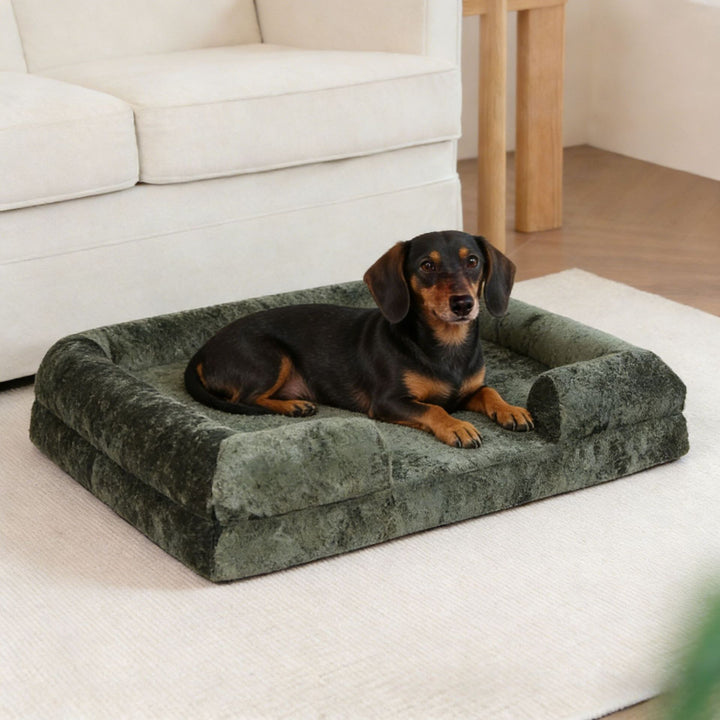 Polstret myk hundesofa