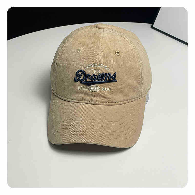 Unisex Vintage-Inspirert Brodert Baseball Cap Skanto
