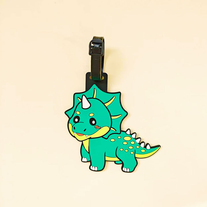 Unisex bagasjetag i kunstnerisk ugle-design Skanto