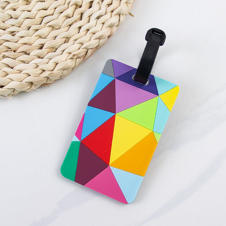 Geometrisk Reiseluggage Tag Skanto
