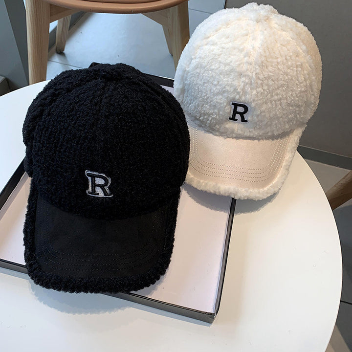 Kvinne Fuzzy Plush Baseball Cap Skanto
