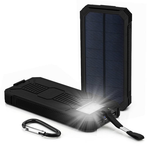 Robust Powerbank med integrert LED-lommelykt Skanto
