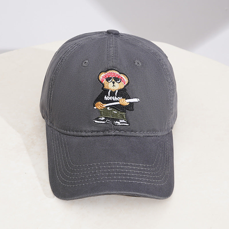Herre Brodert Tegneseriefigur Baseball Caps Skanto