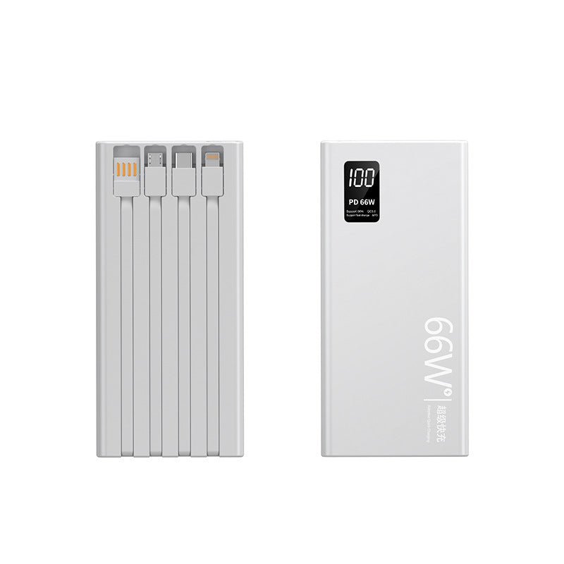 Høyytelses powerbank med innebygd hurtigladefunksjon og digital ladevisning Skanto
