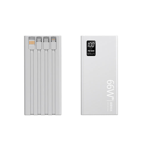 Høyytelses powerbank med innebygd hurtigladefunksjon og digital ladevisning Skanto