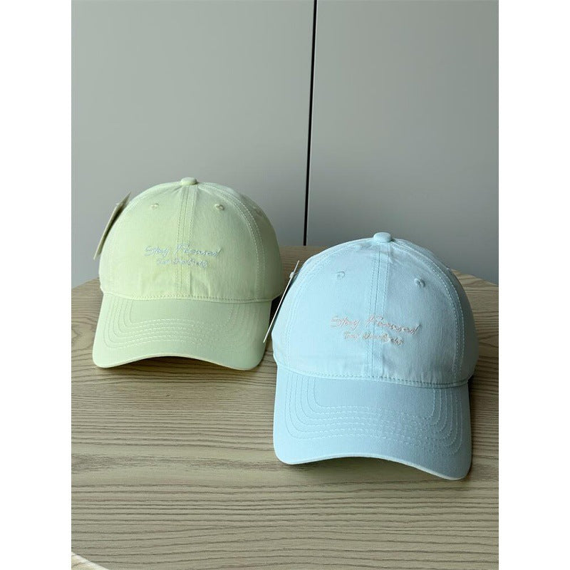 Herre Casual Bomull Brodert Caps Skanto