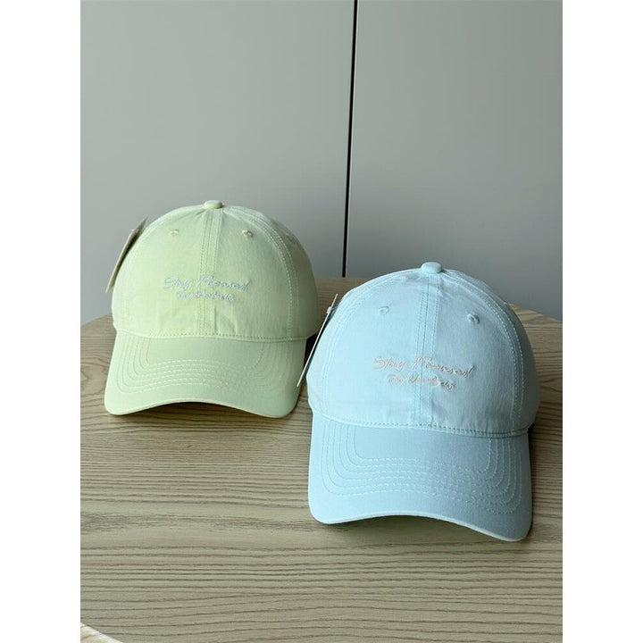 Herre Casual Bomull Brodert Caps Skanto
