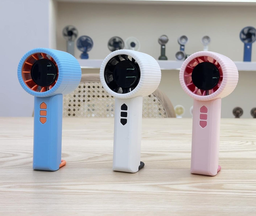 Unisex Bærbar Håndvifte med kraftig batteri og kompakt design Skanto