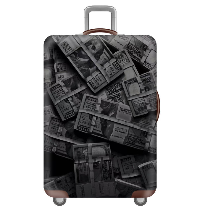 Unisex nan robuster Hartschalen-Trolley med løveportrett motivtrykk, støtsikker ABS-polykarbonatskall, flerhjuls understell og TSA-sikkerhetslås Skanto