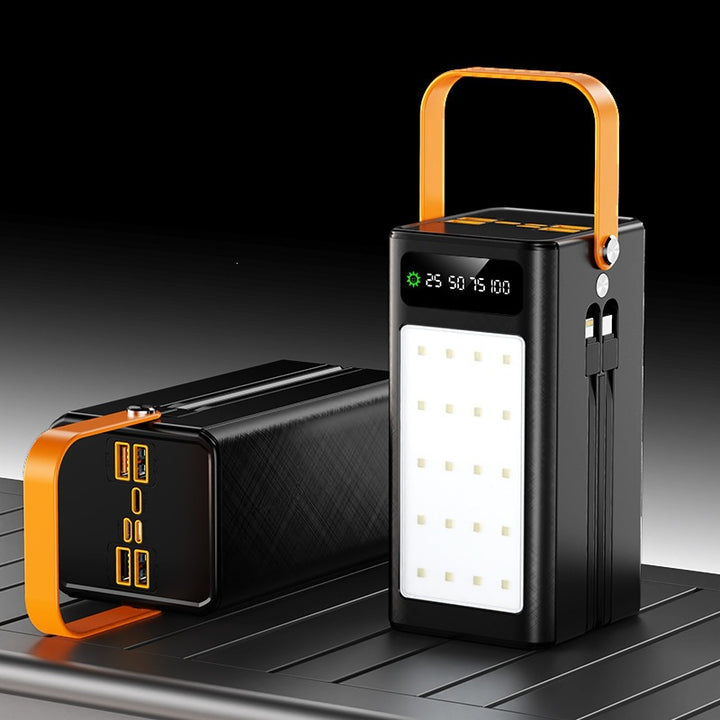 bærbar Powerbank med LED-lampe Skanto