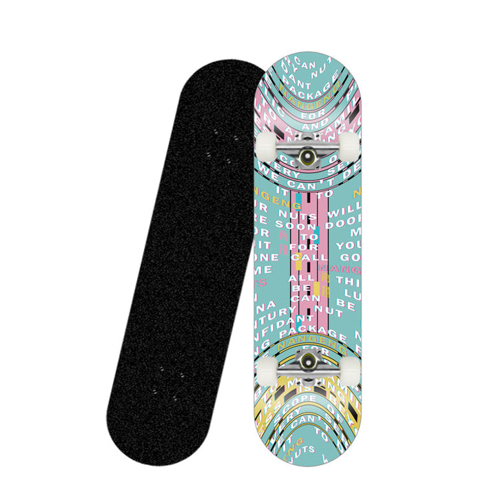 Dekorativ Skateboard Deck Skanto