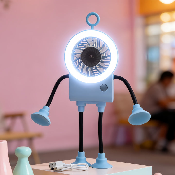 Dame kreativ bordvifte med LED-belysning og fleksibel design Skanto