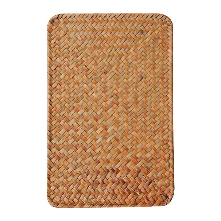 Artisan Woven Serving Tray Skanto