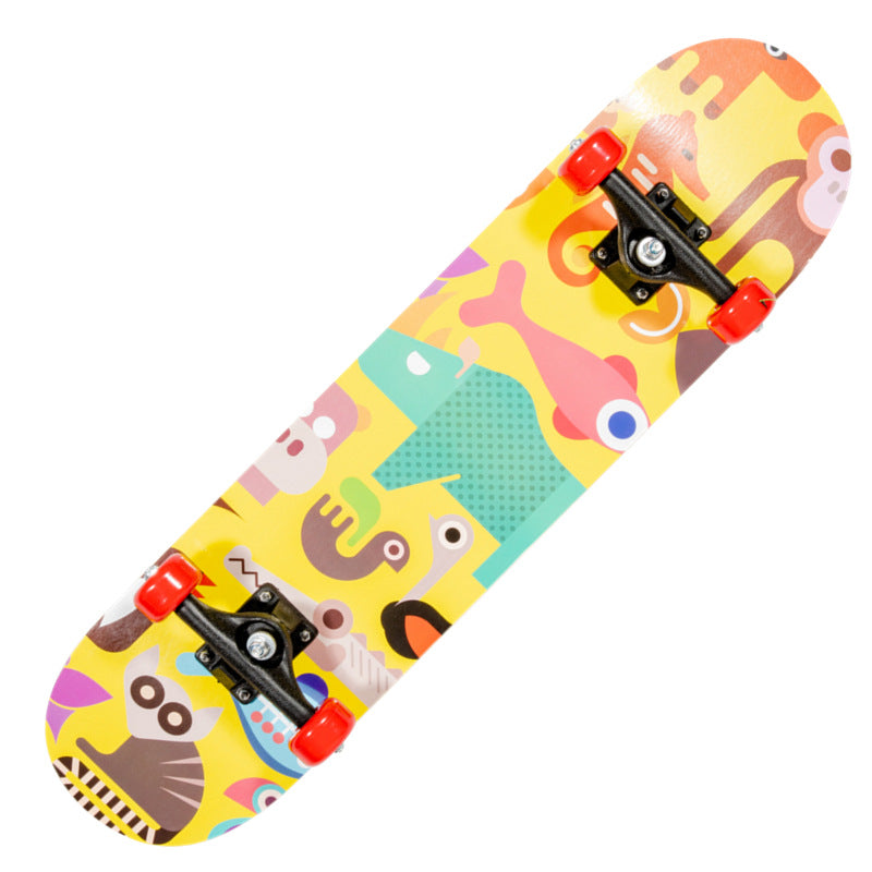 Dragon Graphic Trick Skateboard Skanto