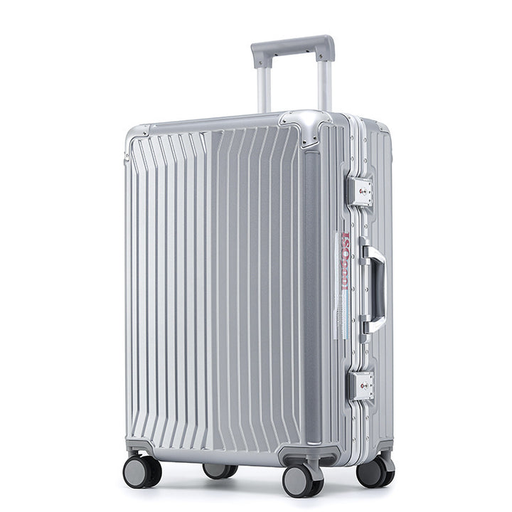 Unisex Rugged Hard-Shell Rolling Suitcase Skanto