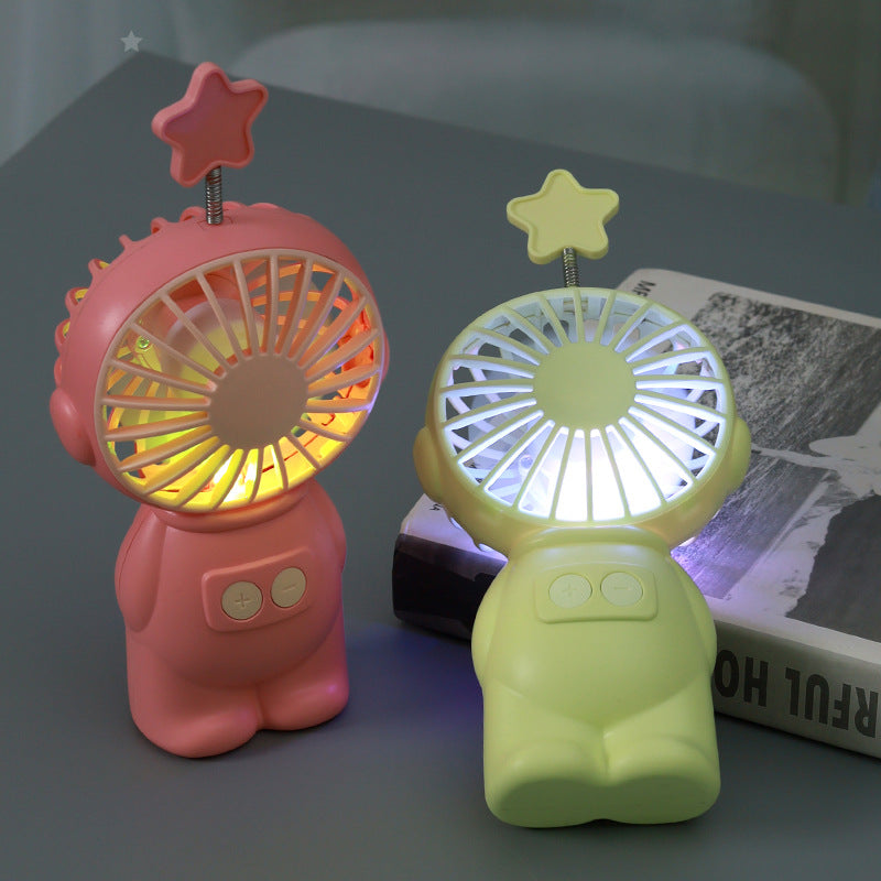 Unisex Bærbar Mini-vifte i kreativt figurd Design Skanto