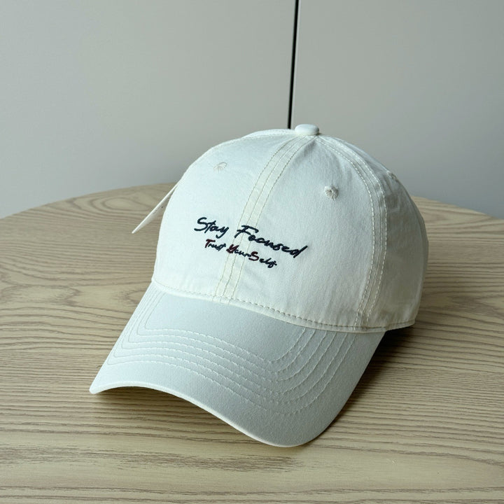 Herre Casual Bomull Brodert Caps Skanto