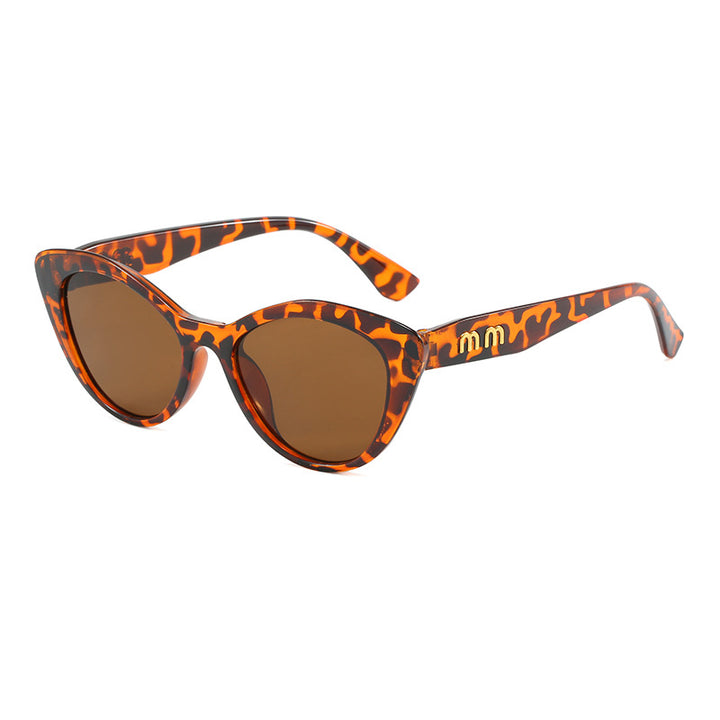 Damen Cat-Eye solbriller i trendy vintage-stil Skanto