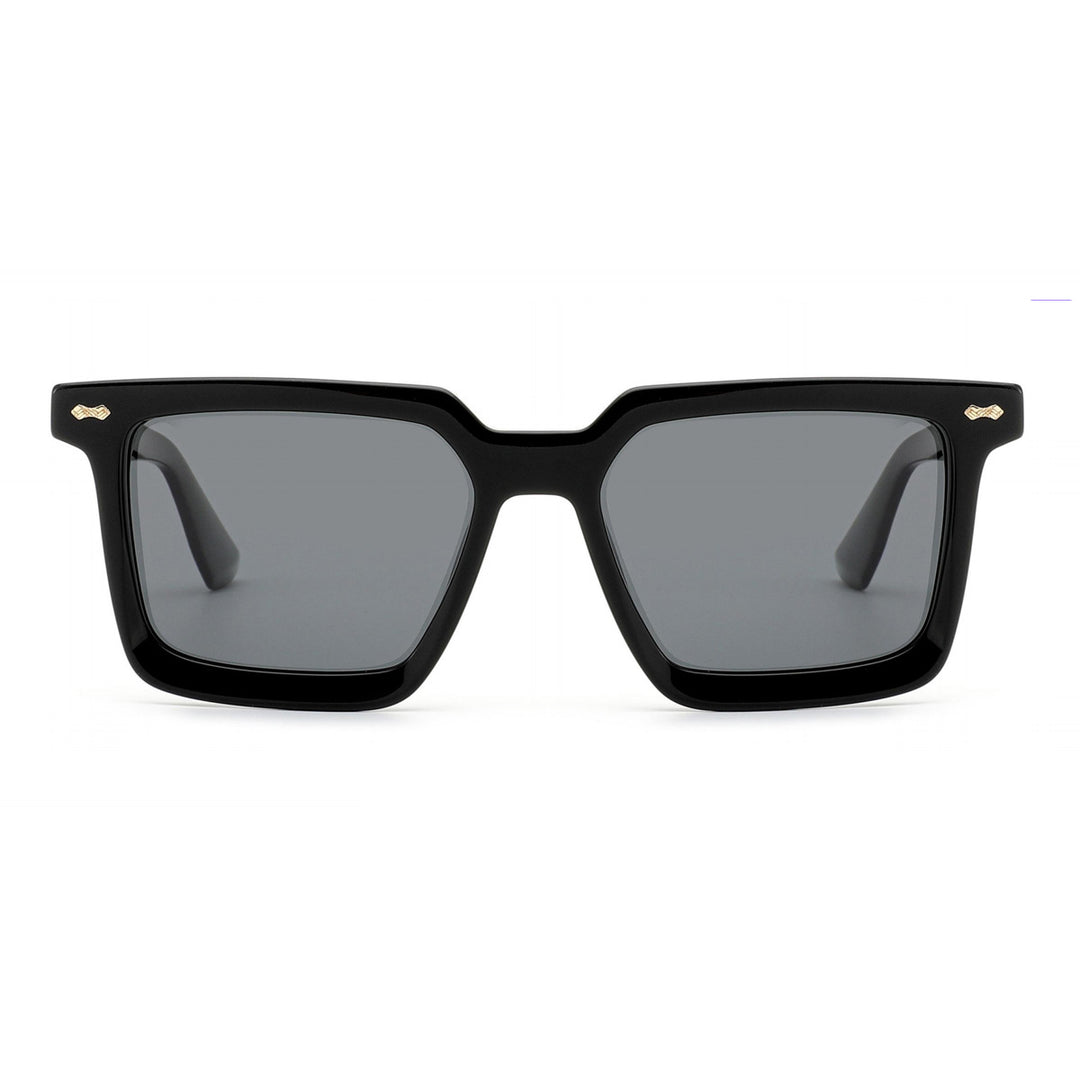 Dame moteriktig solbrille i markant kvadratstil Skanto