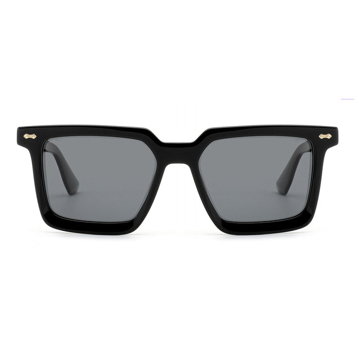 Dame moteriktig solbrille i markant kvadratstil Skanto