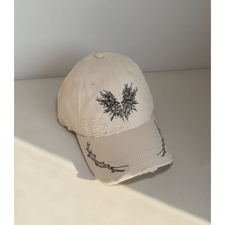 Kvinners Slitt Grafisk Snapback Caps Skanto