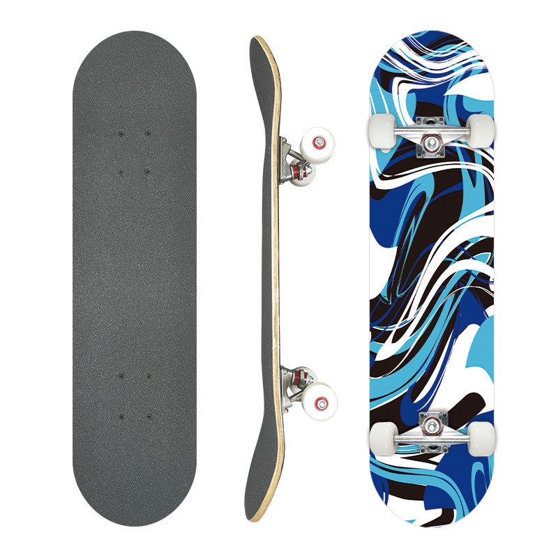 Grafisk Kunstnerisk Skateboard Skanto