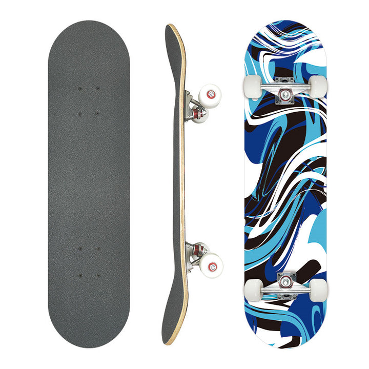Grafisk Kunstnerisk Skateboard Skanto