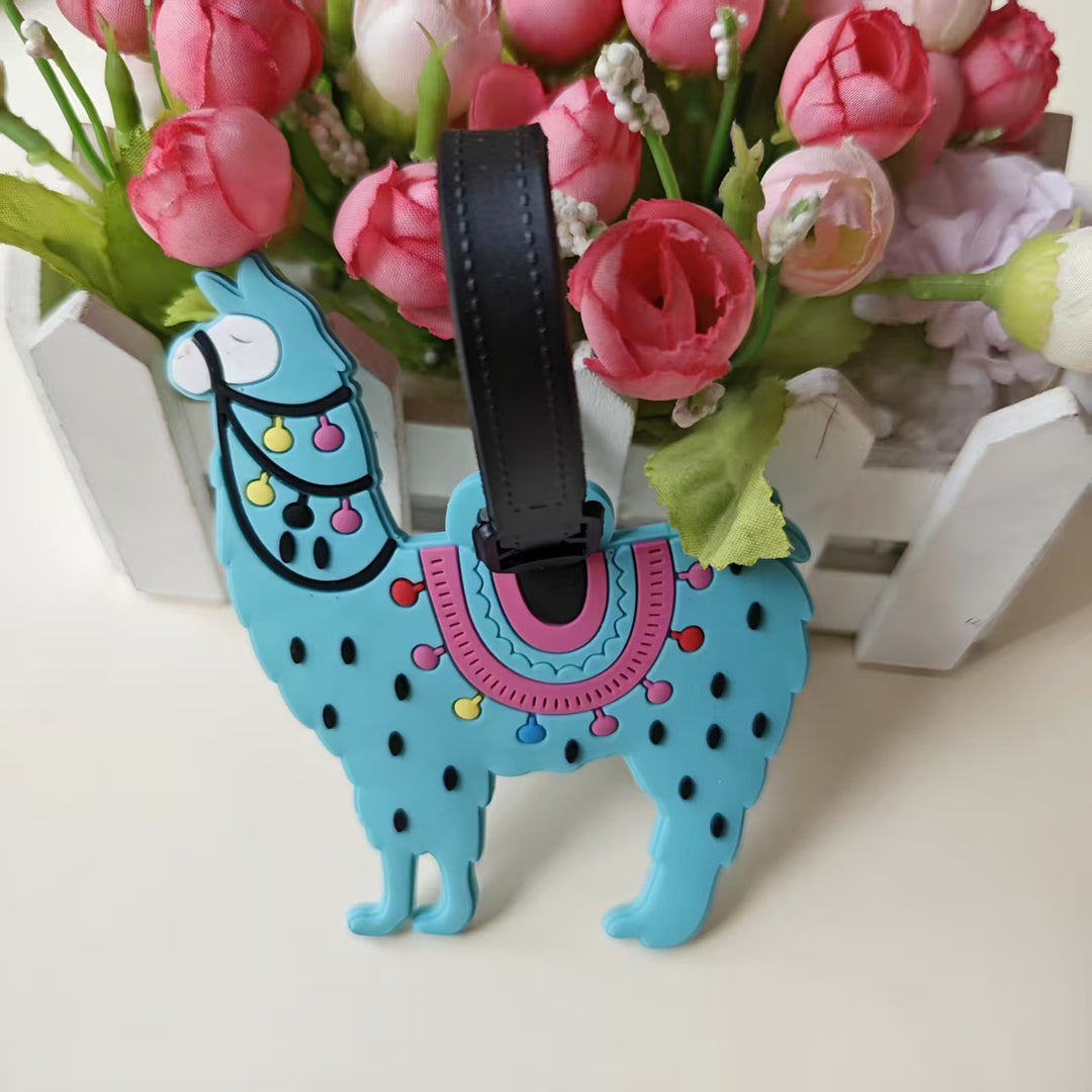 Unisex Bagasjelapp i søtt dovendyr-design Skanto