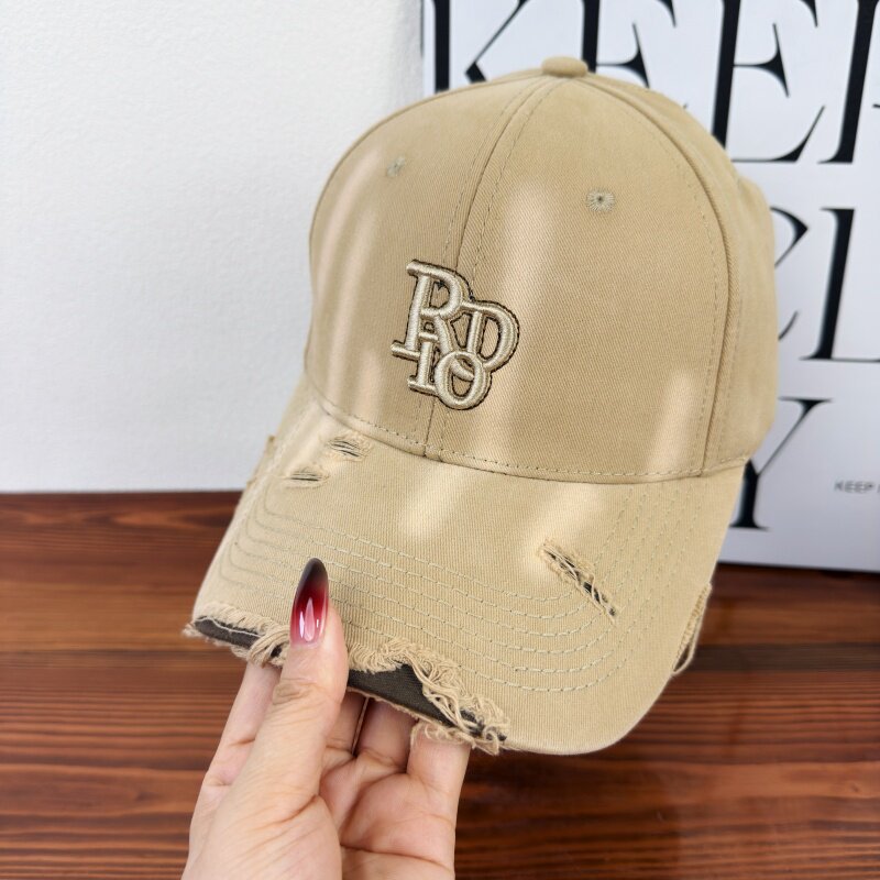 Kvinnenes Slitt Klassisk Bomulls Baseball Caps Skanto