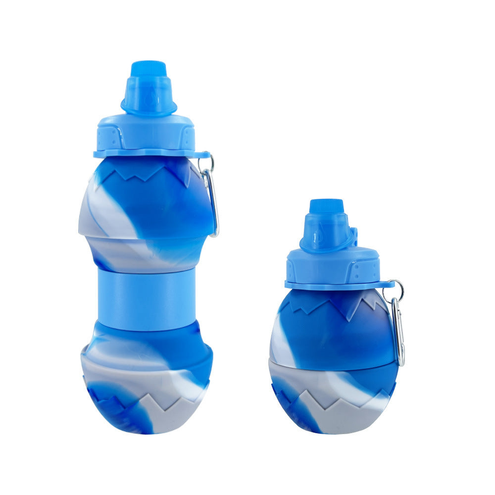 Dame 2-i-1 Silikon Drikkeflaske Skanto