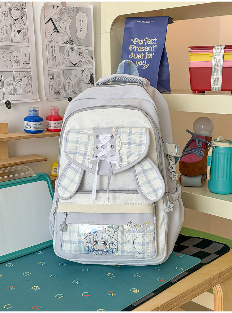 Stilig grafisk design skole ryggsekk