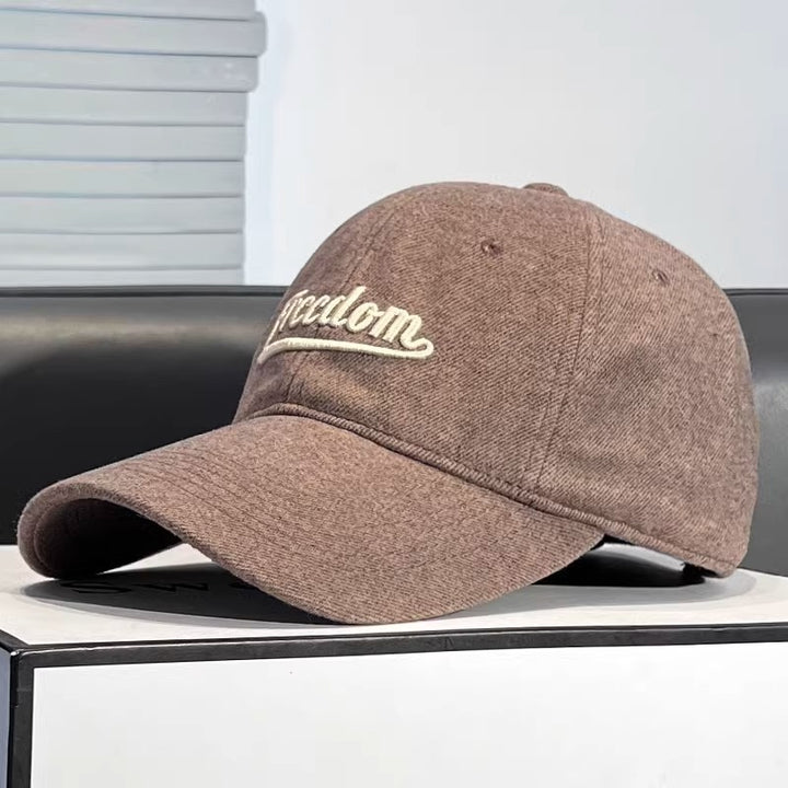 Herre Casual Freedom Brodert Baseball Cap Skanto