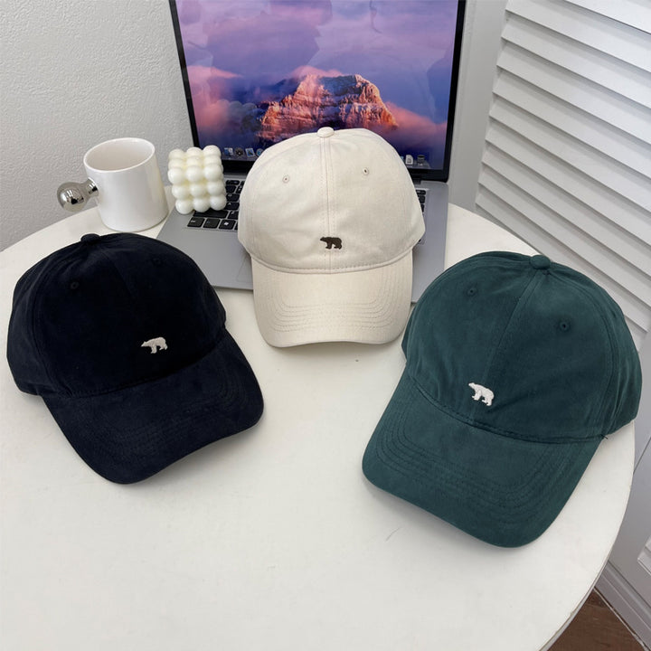 Kvinnens avslappede bomull brodert baseballcap Skanto