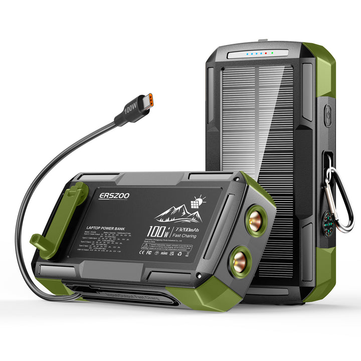 Bærbar solcelle Powerbank Skanto